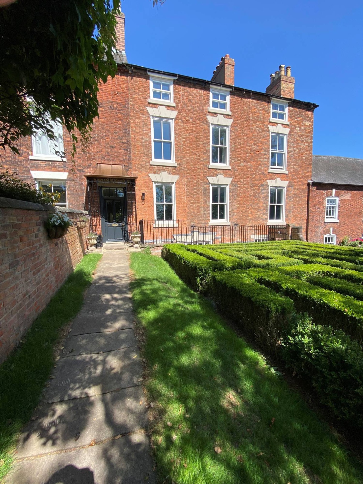 The British Tailoring Co showroom at 31 The Settlement, Ockbrook